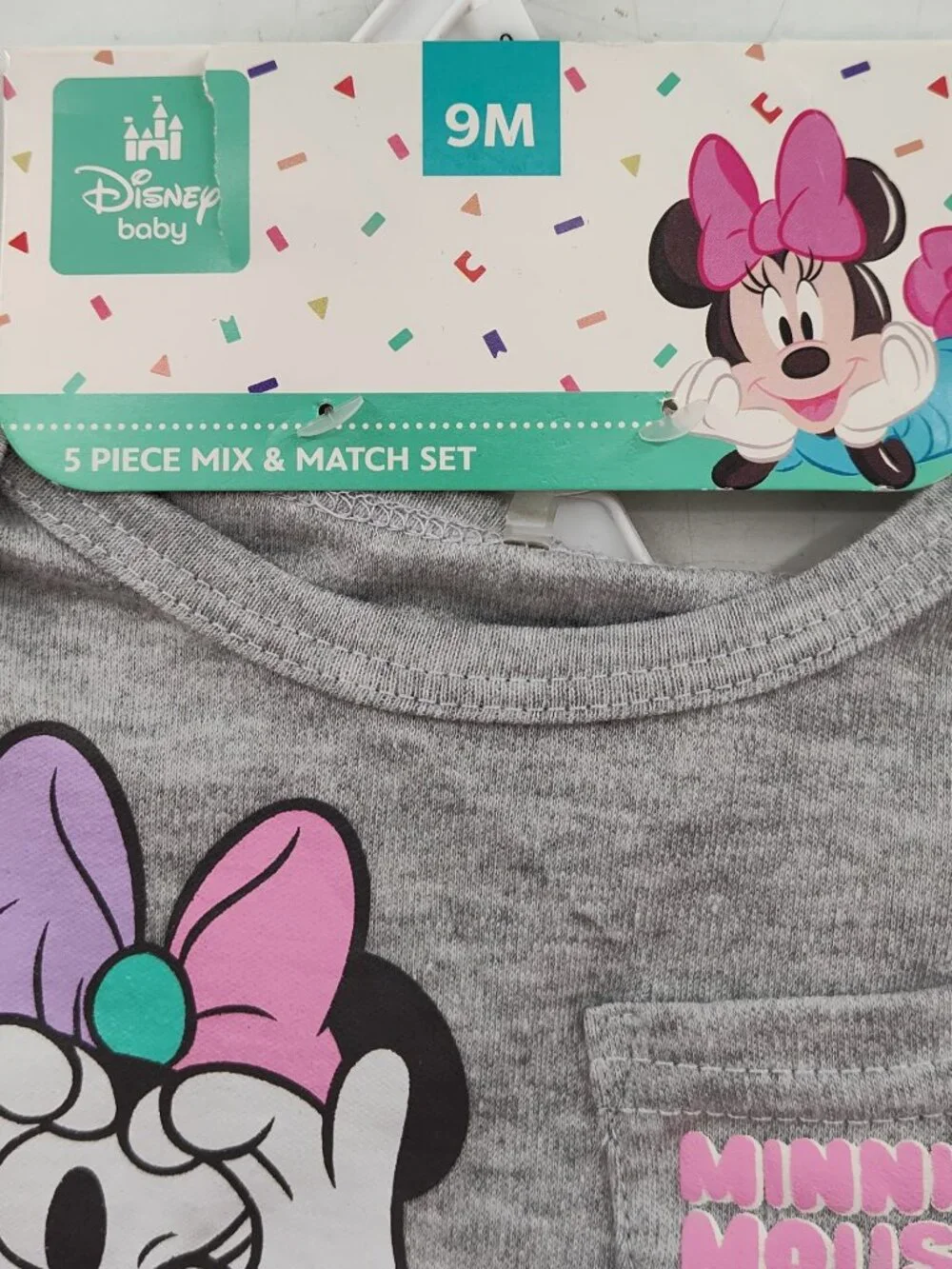 Girls Disney Baby 5pc Minnie/Daisy Set Size 9Mo                  P#747,P#748@CMK